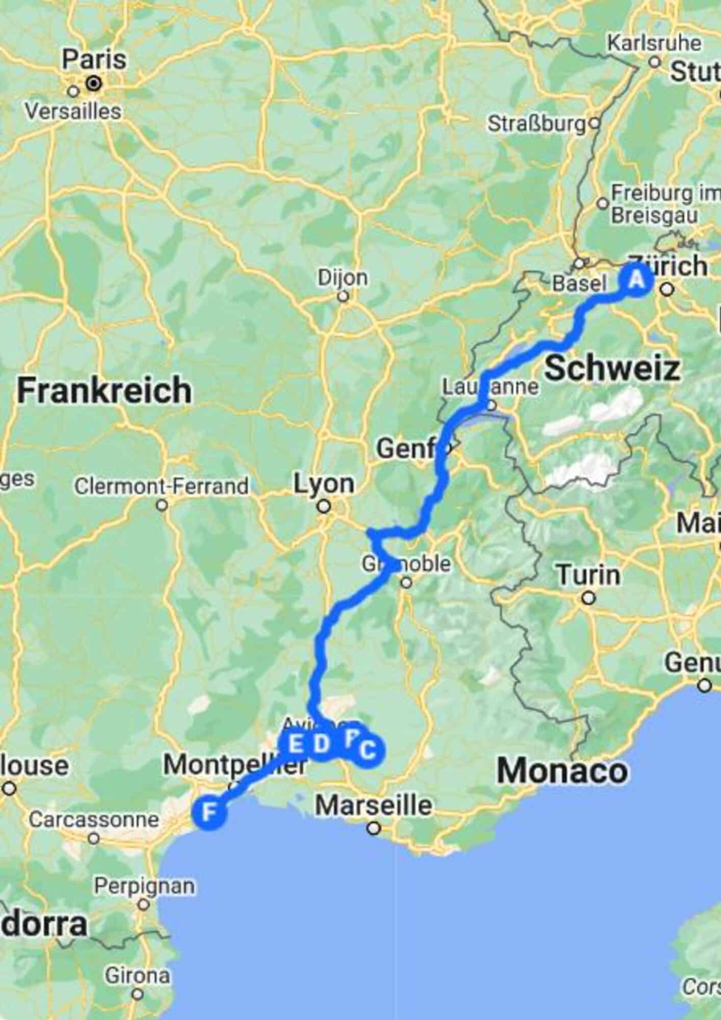 2023 Frankreich auf dem Weg nach Marokko scaled