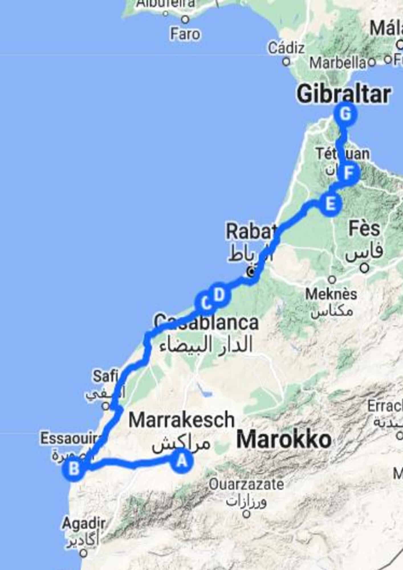 2023 von Marrakesch nach Gibraltar scaled