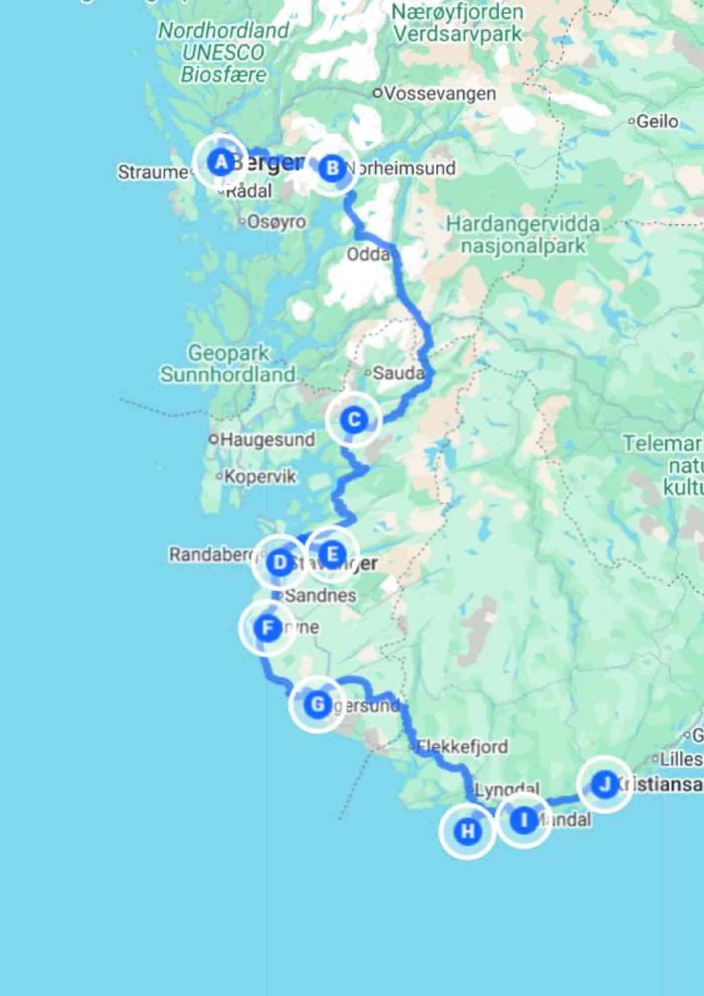 2026 Norwegen 8. Bergen bis Kristiansand scaled